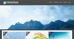 Desktop Screenshot of prodpran.com